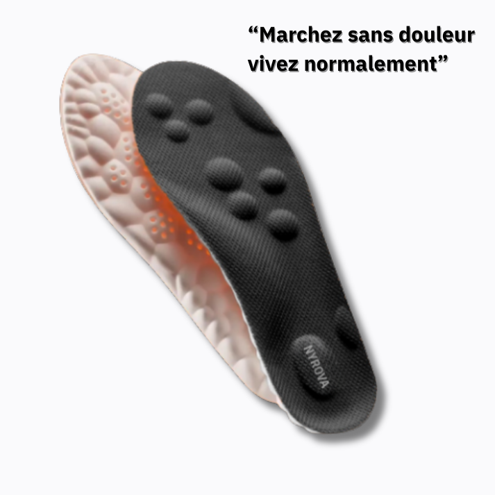 NYROVA™ – Semelles de confort pour journées debout