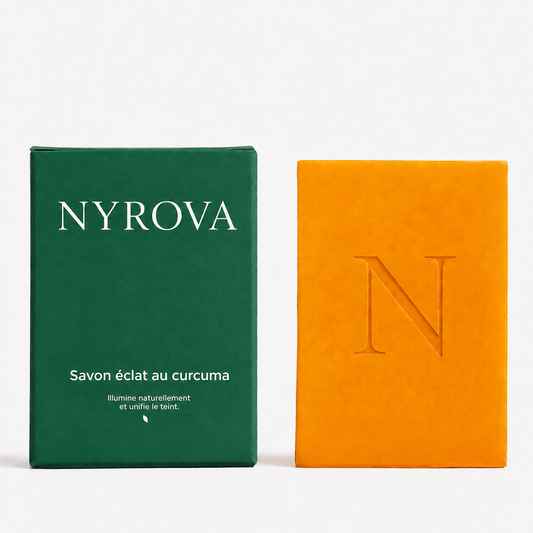 Savon Éclat · Curcuma et Acide Kojique · Visage et Corps